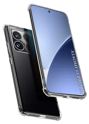 Produktbild von Techsuit Shockproof Silikon Back Cover Hülle für Xiaomi 15 Pro - Transparent