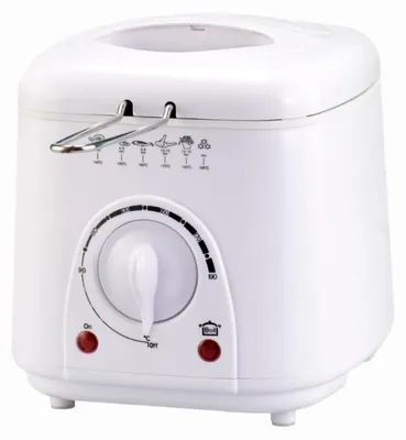 Obrázok produktu pre Fritéza Elite EDFF-1288W, 950 W, 1 liter, až 190 °C, priehľadné veko, protišmykové nožičky, biela