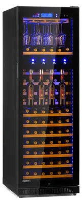 Obrázok produktu pre Klarstein First Class 129 Pro , vinotéka, 430 l, 129 fliaš, 5 - 22 °C, čierna