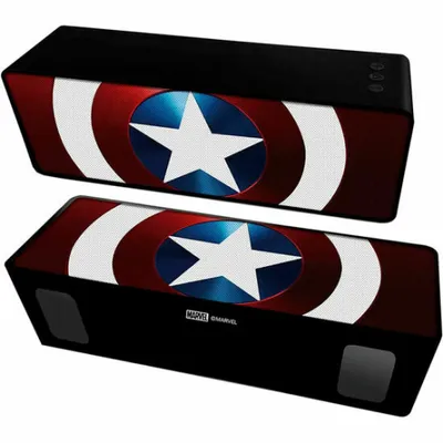 Zdjęcie produktu dla Bezprzewodowy głośnik przenośny Marvel Captain America