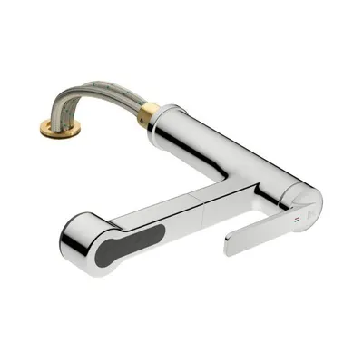 Produktbild von KWC Domo 6 Fensterarmatur, Spültischarmatur, chrom, Hochdruck