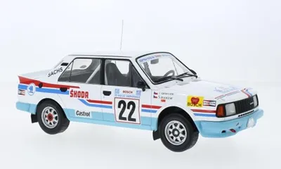 Immagine prodotto di Škoda 130 LR, n° 22, WRC, Rally Acropolis 1986, S.Kvaizar/J.Janeček IXO 1:18