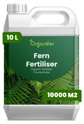 Obrázok produktu pre Papraď, tekuté hnojivo, 10 L – vzťah NPK 3-4-3 – vhodné pre paprade – pre zdravé listy a bohatý rast – podporuje korene a vitalitu – organické hnojivo