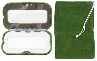 Zdjęcie produktu dla Taschenwärmer für Kohlestäbe, grün