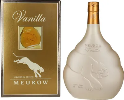 Image de Meukow Vanilla Liqueur au Cognac 30% Vol. 0,7l en boîte cadeau