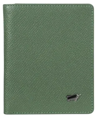 Produktbild von Minigeldbörse ROBIN RFID Kartenbörse S 8 Kartenfächern grün Herren - Leder