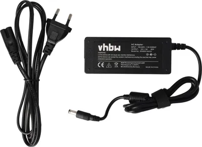 Produktbild von vhbw Netzteil kompatibel mit Acer AL506, AC915, AF705, AC501, AL716, AC711, AL722, AL713, AL715, AL532, AL712, AL511, AL512 Notebook - 200 cm, 60 W