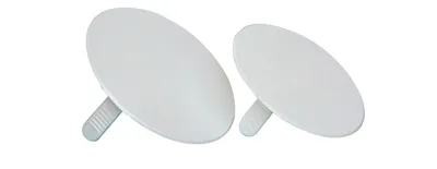 Immagine prodotto di Prodotto senza nome Coperchio a innesto a molla Ø 60 mm bianco adatto a scatole di derivazione da incasso