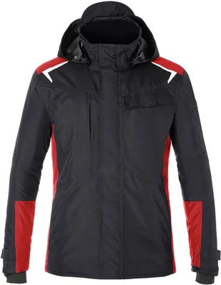 Produktbild von Kübler Bodyforce Wetterjacke PSA 2 schwarz/mittelrot Gr. L