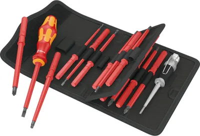 Produktbild von Wera 05003474001, Kunststoff, Rot/Gelb, Schwarz
