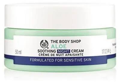 Produktbild von The Body Shop Aloe Soothing Night Cream Paraben-Free Face Moisturizer 50ml