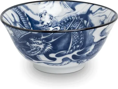 Produktbild von Japan-Bowls ASIATICA | 15 cm Bowl Porzellan, Drachengott – Blaue Wolke