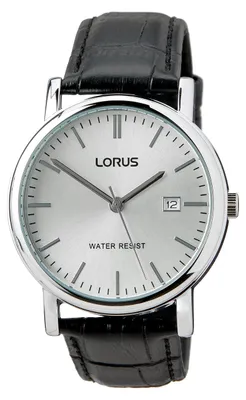 Produktbild von Lorus Damen-Uhr Quarz Edelstahl mit Lederband RG839CX5