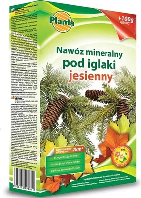 Zdjęcie produktu dla Nawóz jesienny do iglaków 1,1 kg – fosfor i potas na zimę