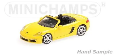 Produktbild von Minichamps 1:87 Porsche 718 Boxster - 2018 - yellow