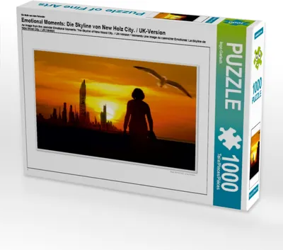 Produktbild von Calvendo Ein Motiv aus dem Kalender Emotional Moments: Die Skyline von New Holz City. / UK-Version 1000 Teile Puzzle quer 640x480mm, Gerlach Ingo; 7311654