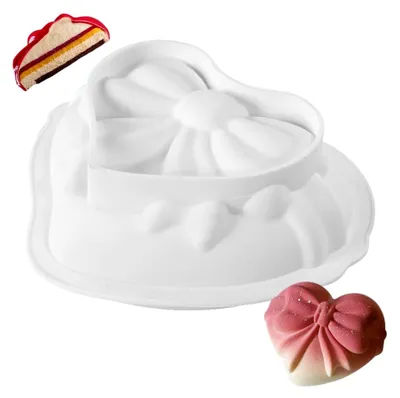 Produktbild von Herz Silikonform für Kuchen und Desserts