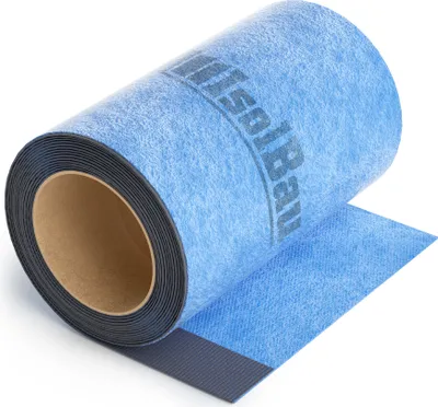 Produktbild von Isolbau Wannen-Dichtband 4m - Wannen-Fugenband zur Abdichtung von Sanitär, Badewanne, Dusche, Bad, Selbstklebend, Wasserdicht Dichtungband mit Butylstreifen