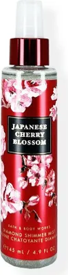 Produktbild von Bath & Body Works Glitternder Körperduft JAPANESE CHERRY BLOSSOM 146 ml