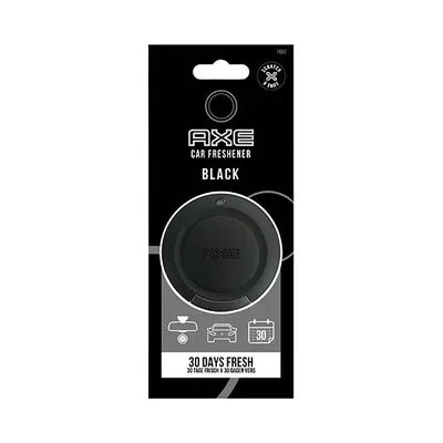 Produktbild von AXE 3D Black, Anklippbare Spülung, Hängend, Schwarz, 30 Tag(e), 60 mm, Sichtverpackung