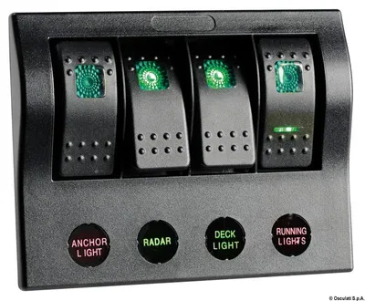 Image de PCP Panneau deCompact avec 4 interrupteurs, 1 pièce