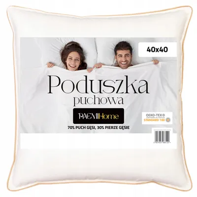 Produktbild von PaemiHome Daunenkissen 40x40 cm – Komfort aus Gänsedaunen