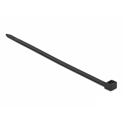 Produktbild von DeLOCK Kabelbinder - Schwarz - 10 Paket - Kabelbinder - 80 kg Schlaufenzugfestigkeit - 850 mm Länge - Nylon 66