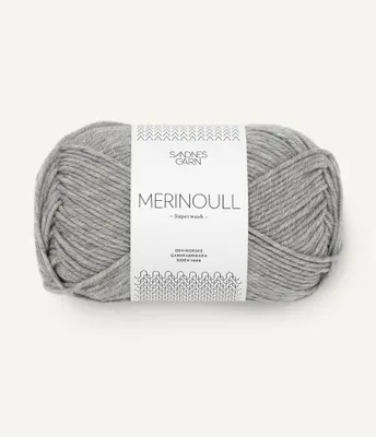 Produktbild von Sandnes Merinoull 50g Grau meliert 1042