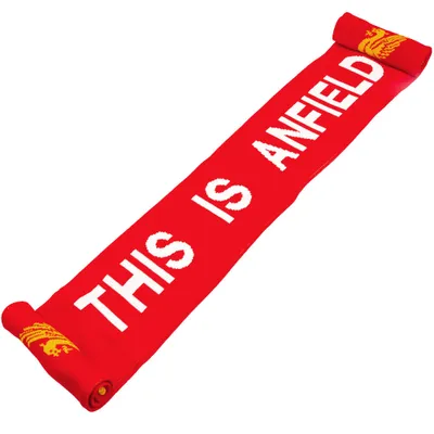 Obrázek produktu pro Liverpool FC - Šála "This Is Anfield" TA11762 (jedna velikost) (červená/bílá/žlutá)