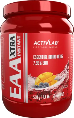 Produktbild von Activlab EAA XTRA Instant 500g Aminosäuren - Mango-Brombeere