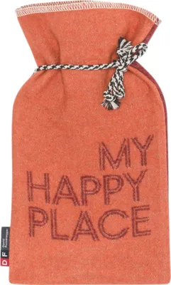 Immagine prodotto di Borsa dell'acqua calda My Happy Place colore Terracotta 21x38cm di David Fussenegger