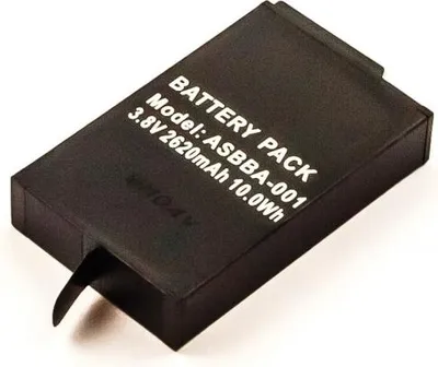 Produktbild von Akku passend für GoPro Fusion, Li-Polymer, 3,7V, 2700mAh, 10,0Wh