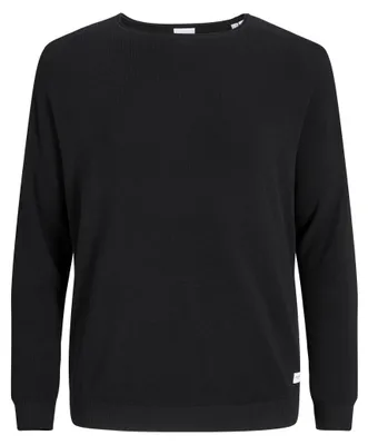 Zdjęcie produktu dla Jack & Jones 12163781_2161.3164, Czarny, EU5XL, US3XL, Krój regularny, Okrągły dekolt, Długi rękaw