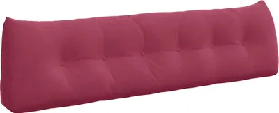 Produktbild von vidaXL Rücken Kissen Weinrot 180 x 24 x 50 cm Samt