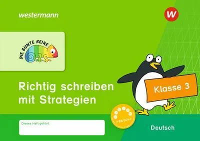 Immagine prodotto di DIE BUNTE REIHE - Deutsch. Klasse 3. Richtig schreiben mit Strategien