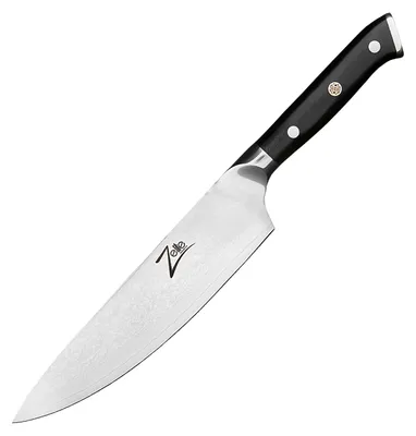 Image de Zelite Couteau Cuisine, Couteau de Chef en Acier Inoxydable, Kit Couteau Cuisine Professionnelle Japonais de 20,3 cm, Couteau de Chef Aiguisé, Couteau de type japonais, Couteaux de Cuisine Ultra Tranchant
