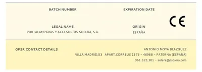 Zdjęcie produktu dla Solera 44126 E27 Średni Świecznik Wykonany z Porcelany Biały Biały Jeden Rozmiar
