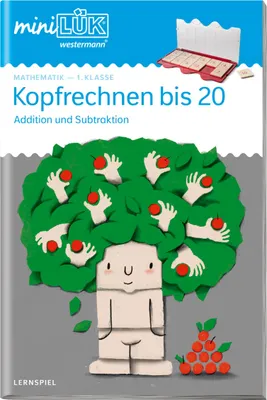 Produktbild von miniLÜK. 1. Klasse - Mathematik: Kopfrechnen bis 20