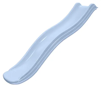 Productafbeelding van Aanbouw Glijbaan 1,75 meter pastel blauw