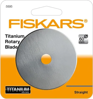 Produktbild von Fiskars Rollschneider Titan - Ersatzklinge 60 mm für Stoff und Papier