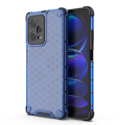 Produktbild von Honeycomb Hülle für Xiaomi Redmi Note 12 Pro+ gepanzerte Hybridhülle blau