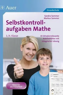 Obrázek produktu pro Selbstkontrollaufgaben Mathematik für die 3.-4. Klasse