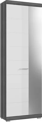 Produktbild von Scout Kleiderschrank 2 Türen grau.