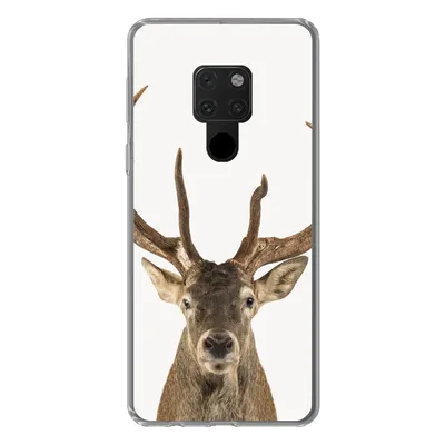 Produktbild von MuchoWow® Handyhülle Schutzhülle Hülle für Huawei P40 Lite Hirsche - Tiere - Geweih - Kinder - Jungen Silikon Softcase Handy Hülle - Handy