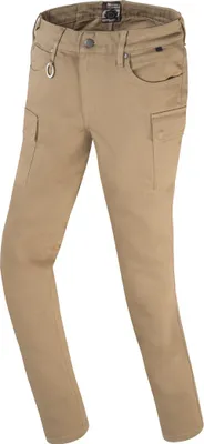 Produktbild von Bogotto Yagal Cargo Damen Motorrad Textilhose, beige, 26/30