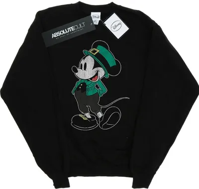 Produktbild von Disney - "St Patrick" Sweatshirt für Herren BI38647 (XL) (Schwarz)