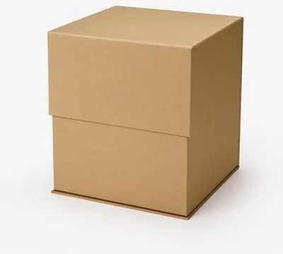 Image de Coffret cadeau magnétique Kraft 235 x 235 x 235 (extérieur) Coffret cadeau A5