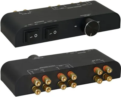 Image de Microconnect MC-GEN-270 Audio-Switch Schwarz (MC-GEN-270)