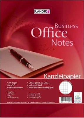 Image de Papier de chancellerie A4 quadrillé bord libre 250pc 432025026 et 100050623