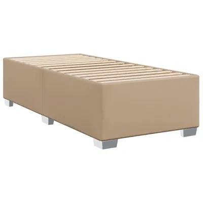Produktbild von Bettgestell Cappuccino-Braun 100x200 cm Kunstleder